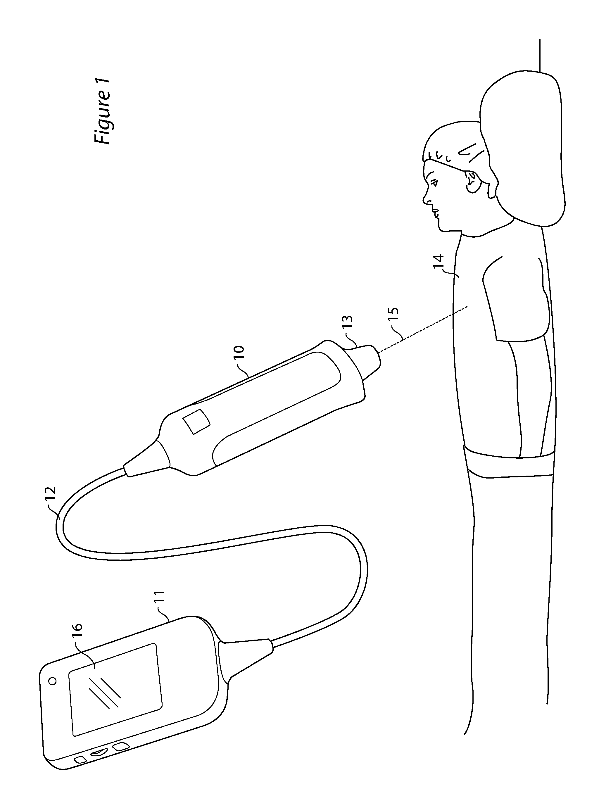 Method and apparatus for ultrasonic measurement of volume of bodily structures