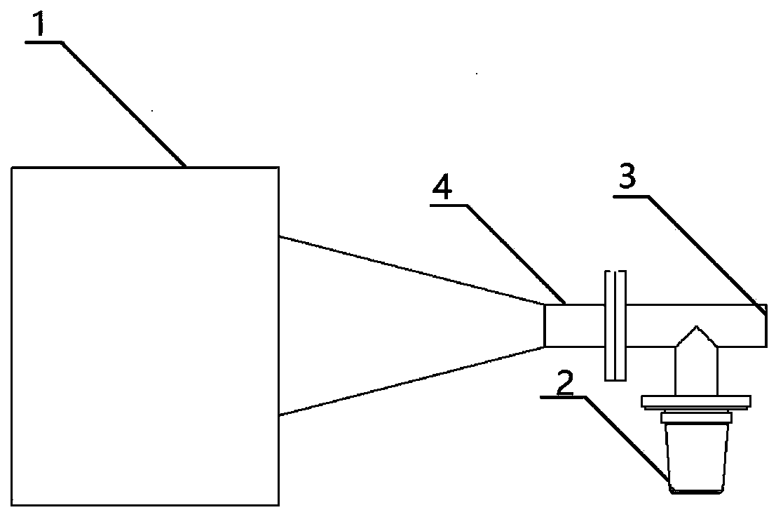 Correction method and device for combined sound source noise signal