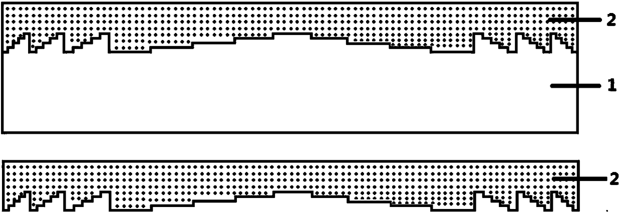 Method for preparing Fresnel lens on sapphire window and its application