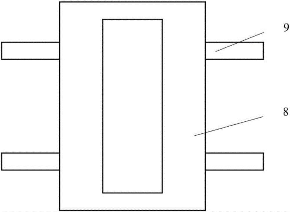 Selective laser melting single-knife two-way powder laying device and selective laser melting equipment