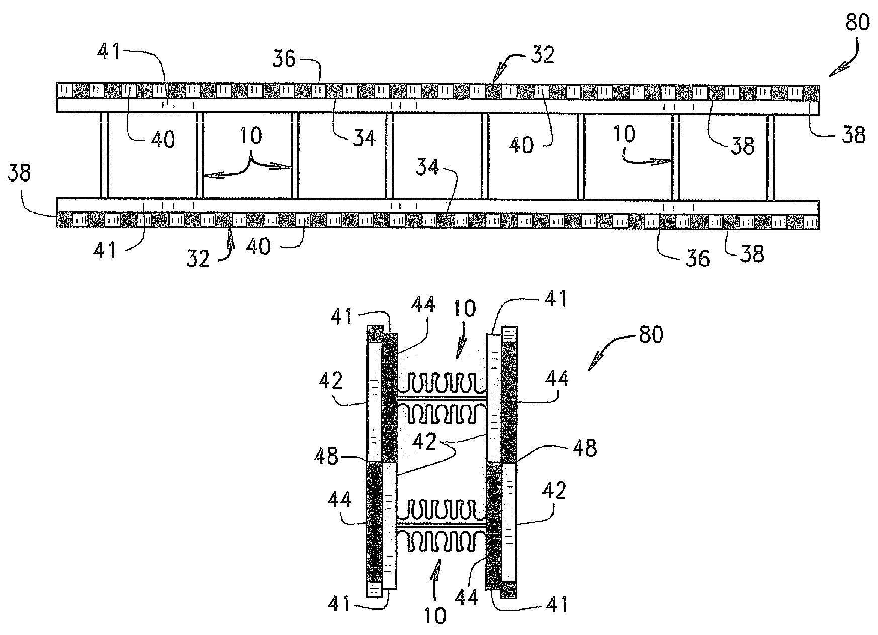 Prefabricated foam block concrete forms with open tooth connection means