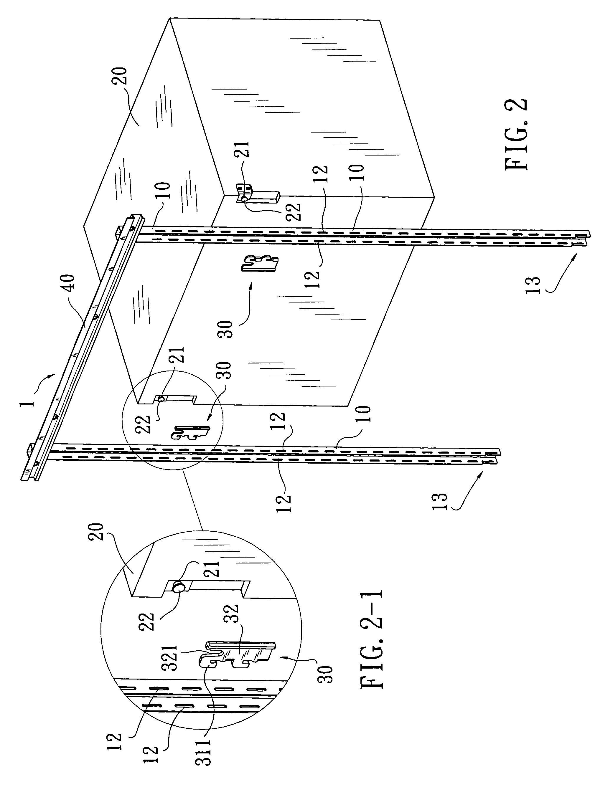 Wall-mount rack