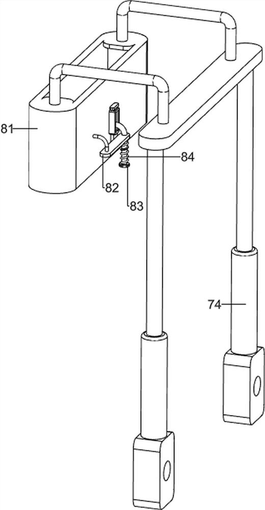 Shell paint spraying device for new energy automobile manufacturing