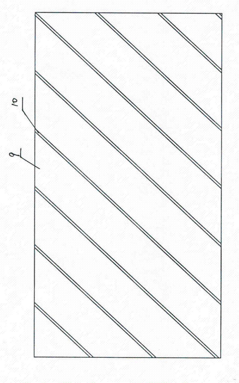 Roller for energy-saving constant-temperature oil heating mangle