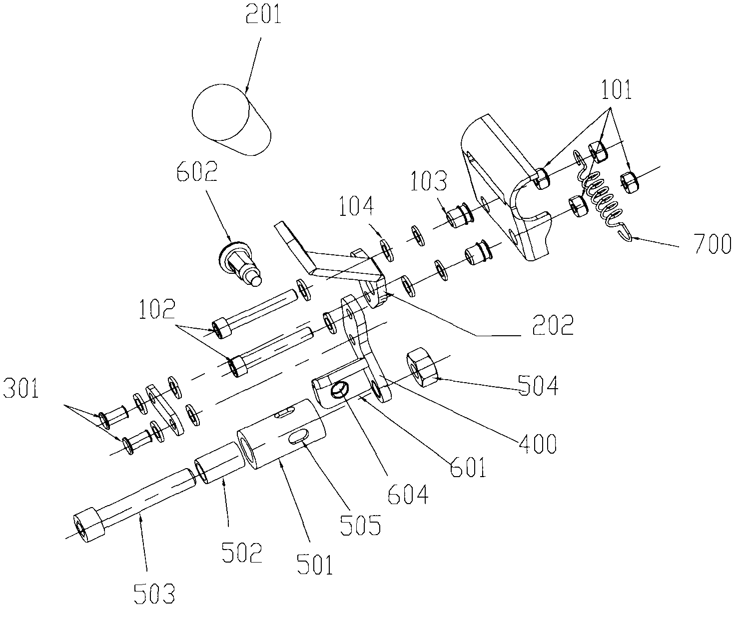 Brake structure and wheelchair comprising same