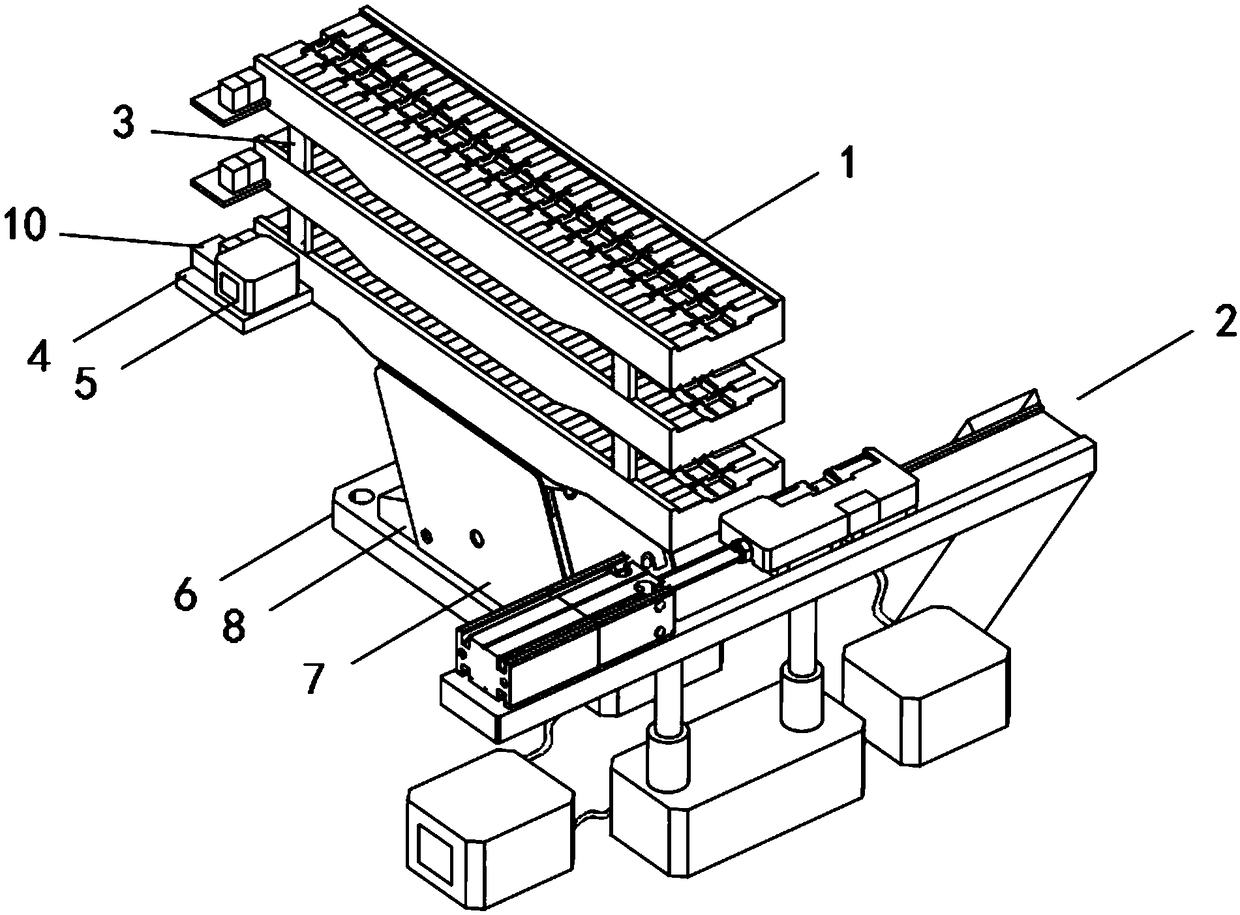 Intelligent workshop automatic material conveying system and method