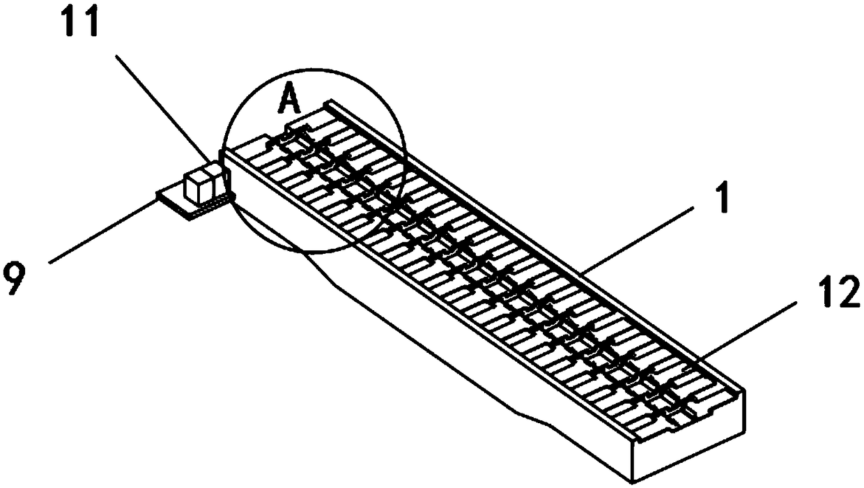 Intelligent workshop automatic material conveying system and method