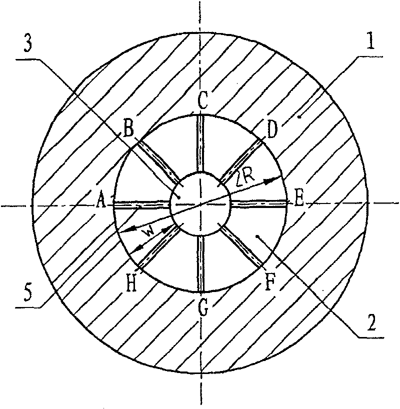 Intensified heat-exchange device for heat-exchanger