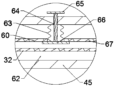 Scrap iron collecting device for machine tool