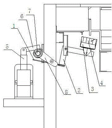 Trolley sealing device