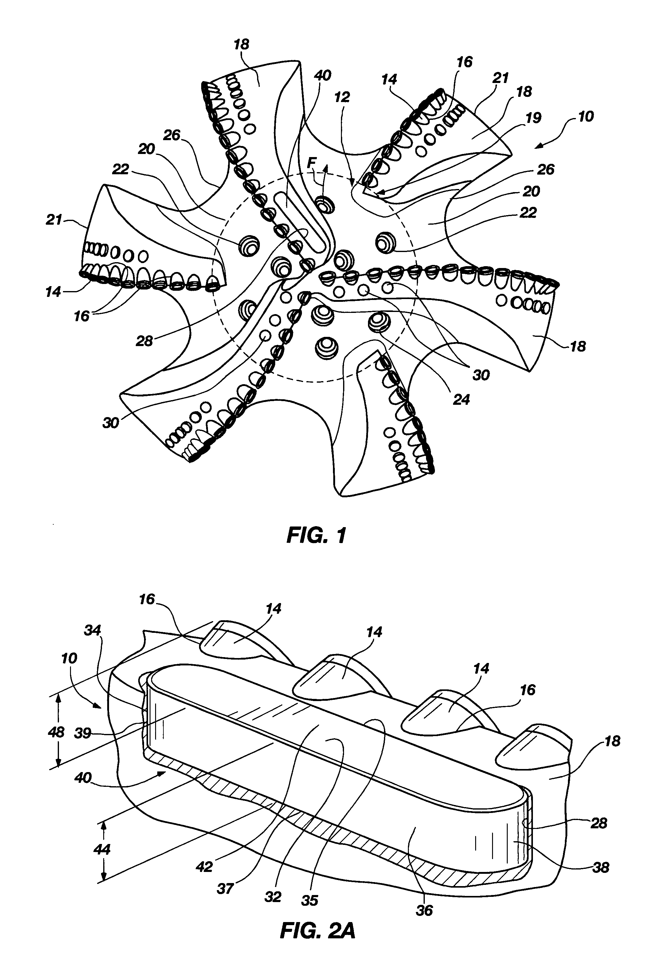 Interchangeable bearing blocks for drill bits, and drill bits including same