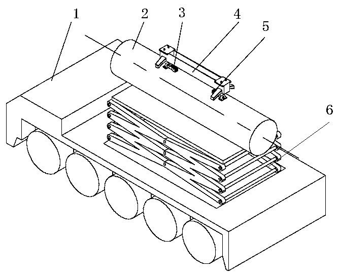 Automatic bomb hanging device and method for bomb hanging vehicle