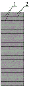 Prestressed laminated wood with creep resistant deformation performance, and preparation method and use thereof