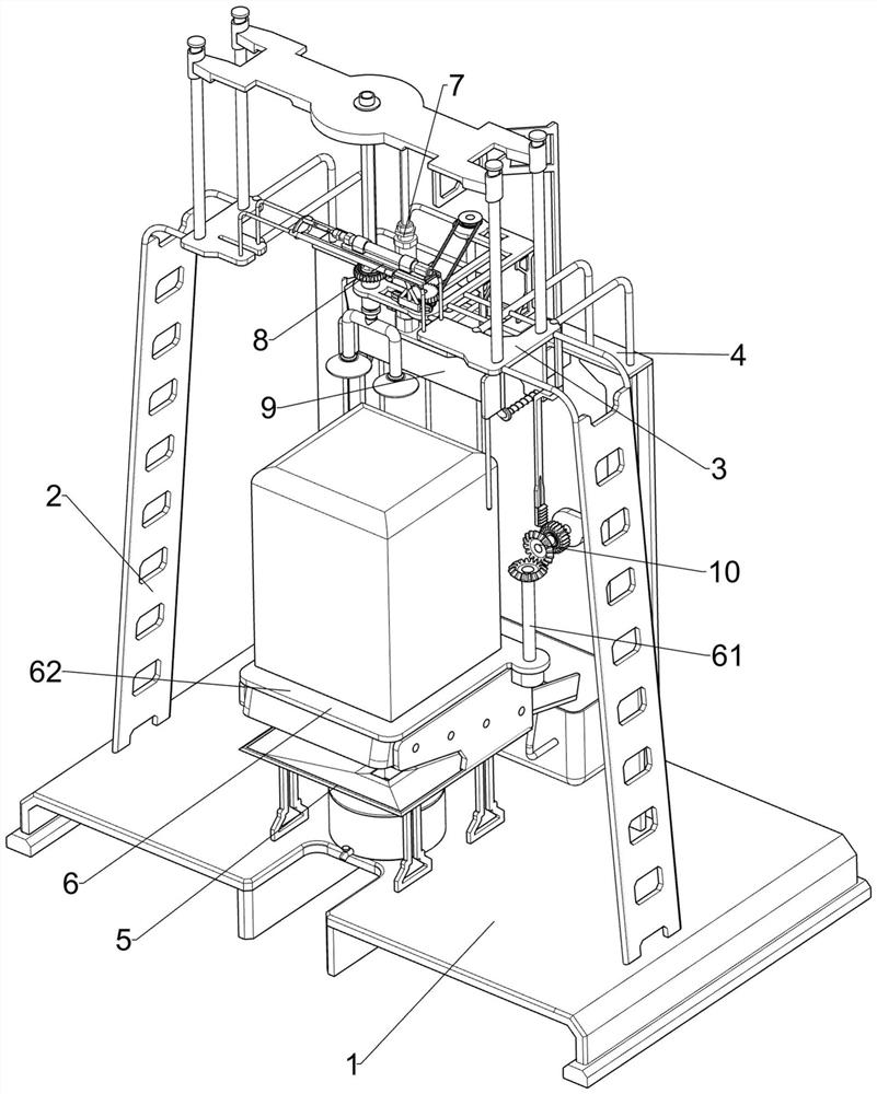 A rotary workbench for dismantling waste household appliances