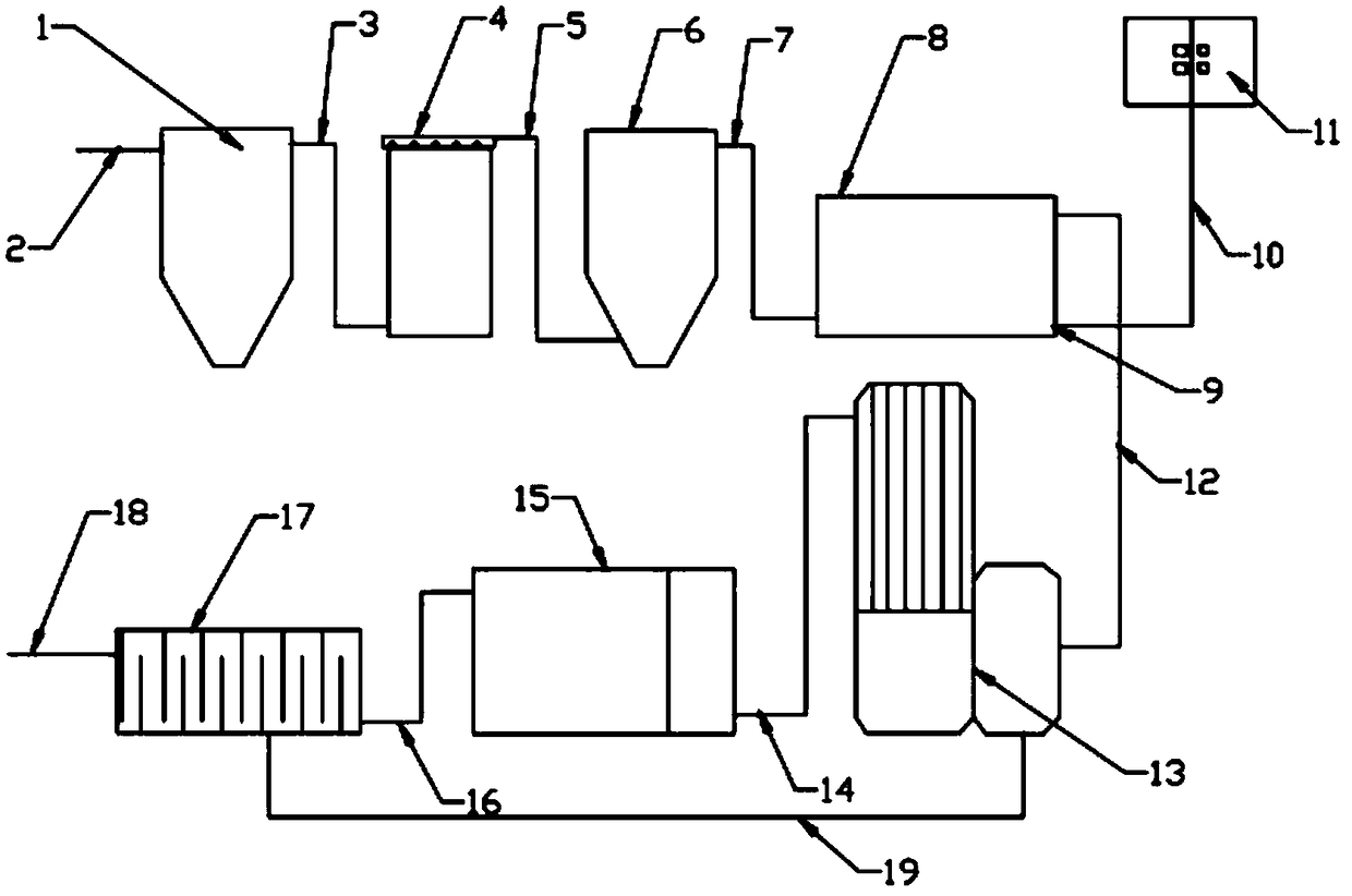 Device and method for deeply treating oxadiazon production wastewater