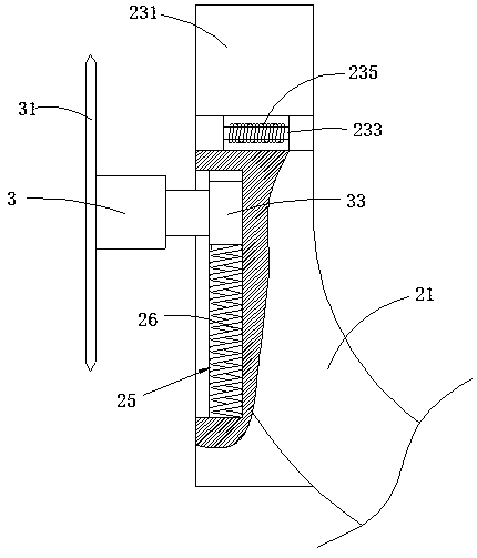 Aerial nursery stock pruning device capable of improving efficiency