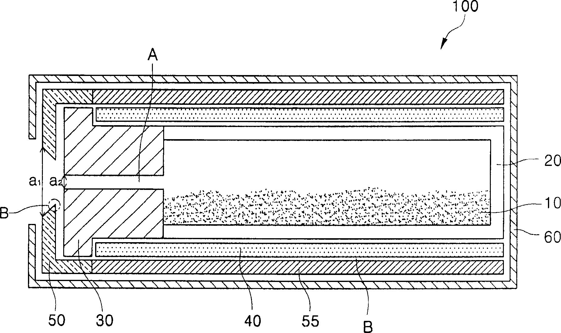 Evaporation source and steam plating device with evaporation source