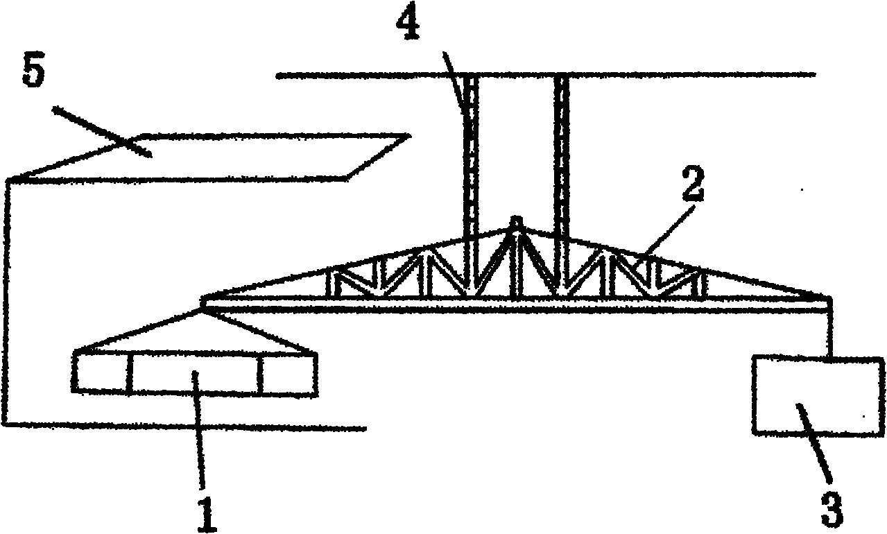 Stainless steel pipe wooden box hoisting and transporting device