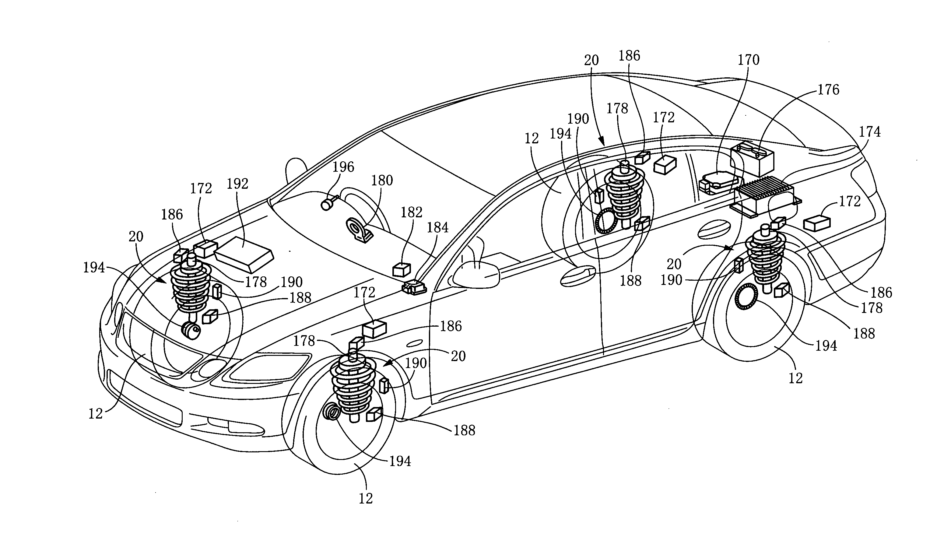 Suspension system for vehicle