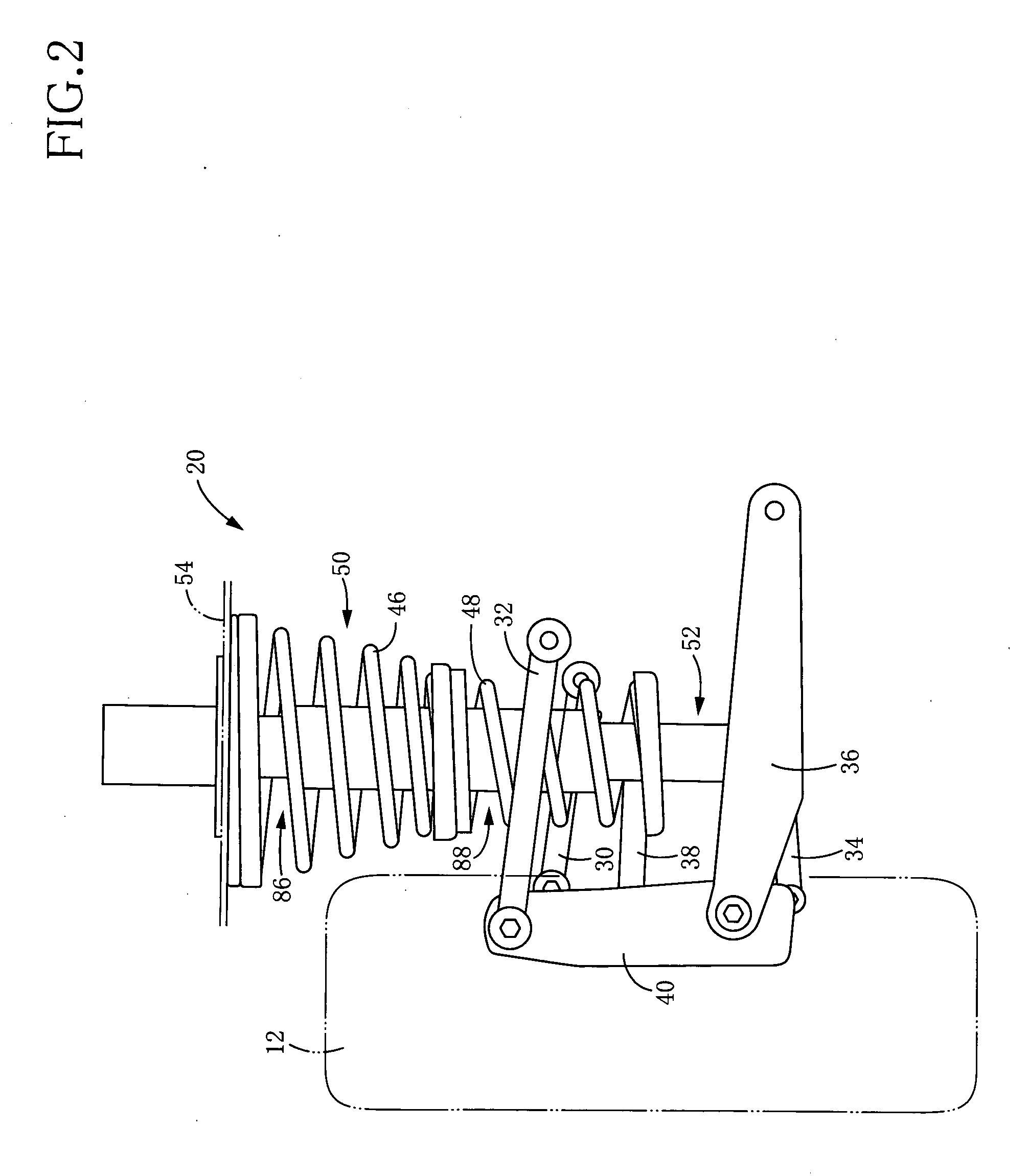 Suspension system for vehicle