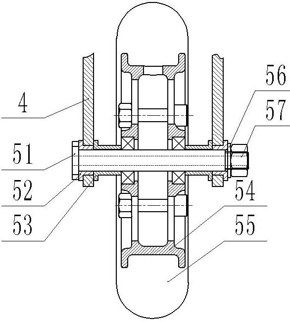 Solar unmanned aerial vehicle falling-off type auxiliary supporting structure and method