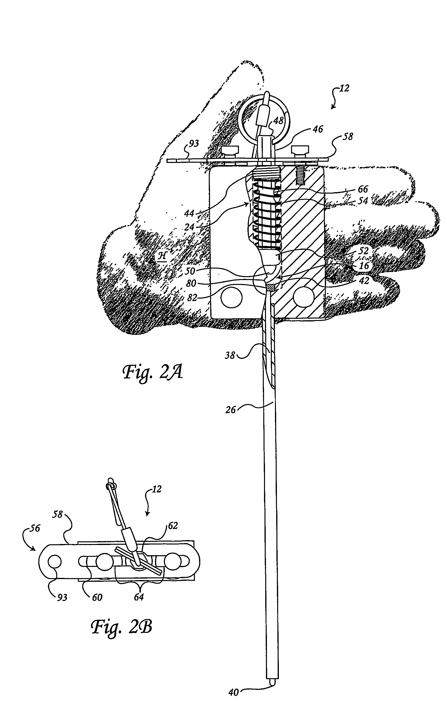 Handheld tool for breaking up rock