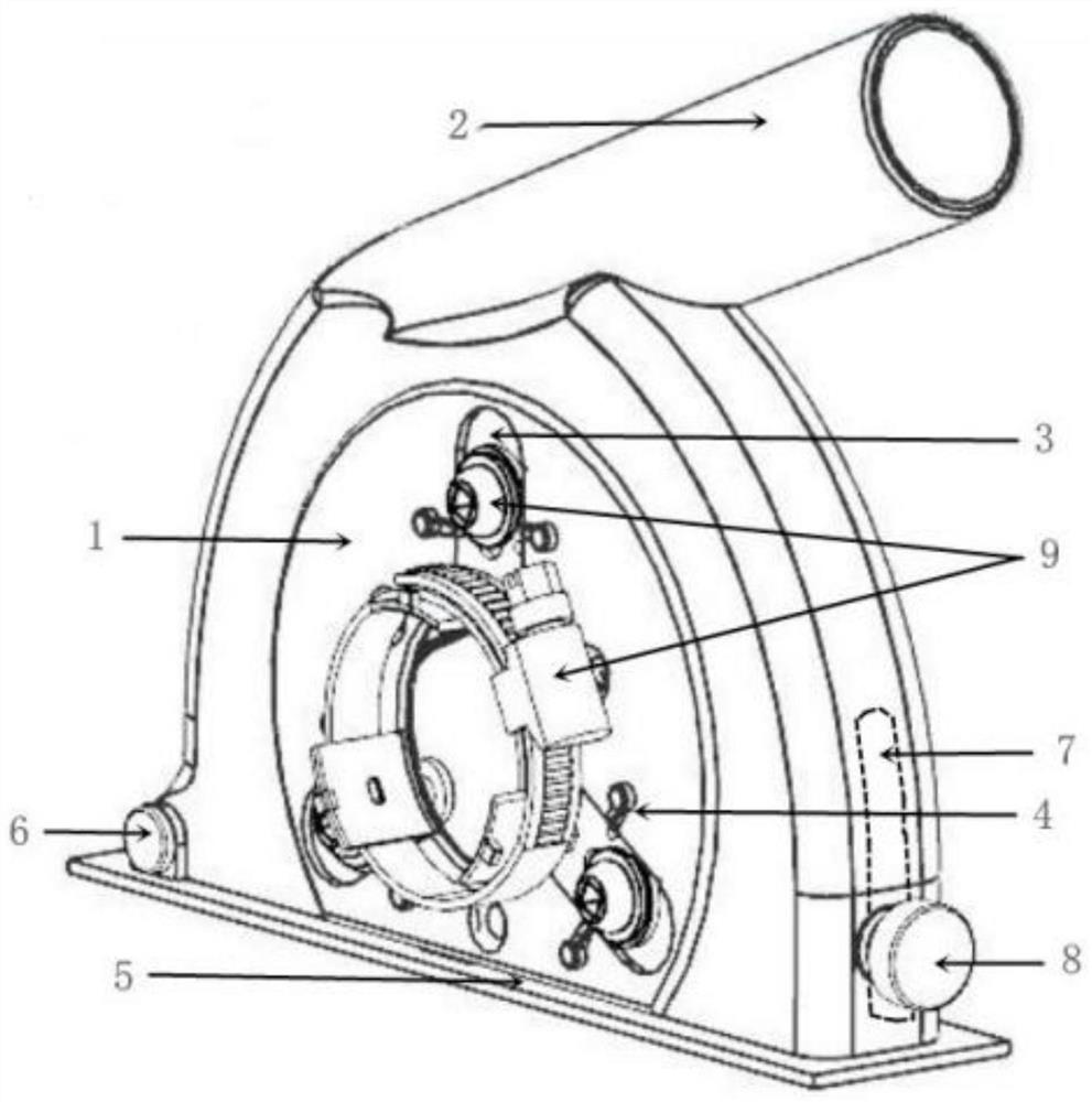 Angle grinder dust cover