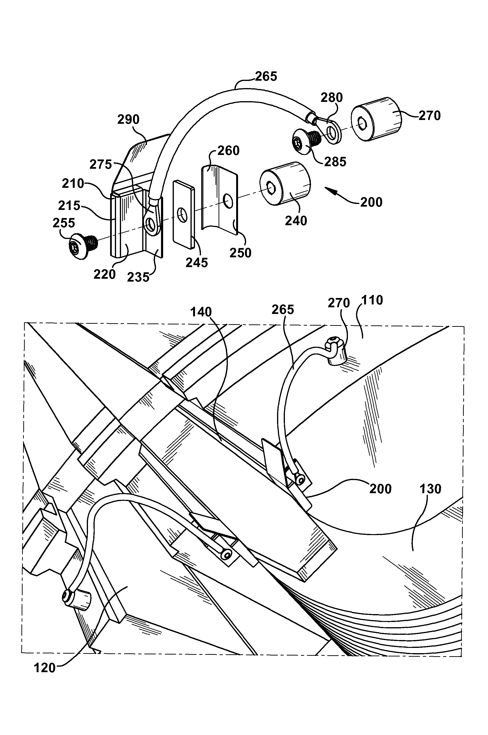 Magnetic clip assembly for manufacture of dynamoelectric machine