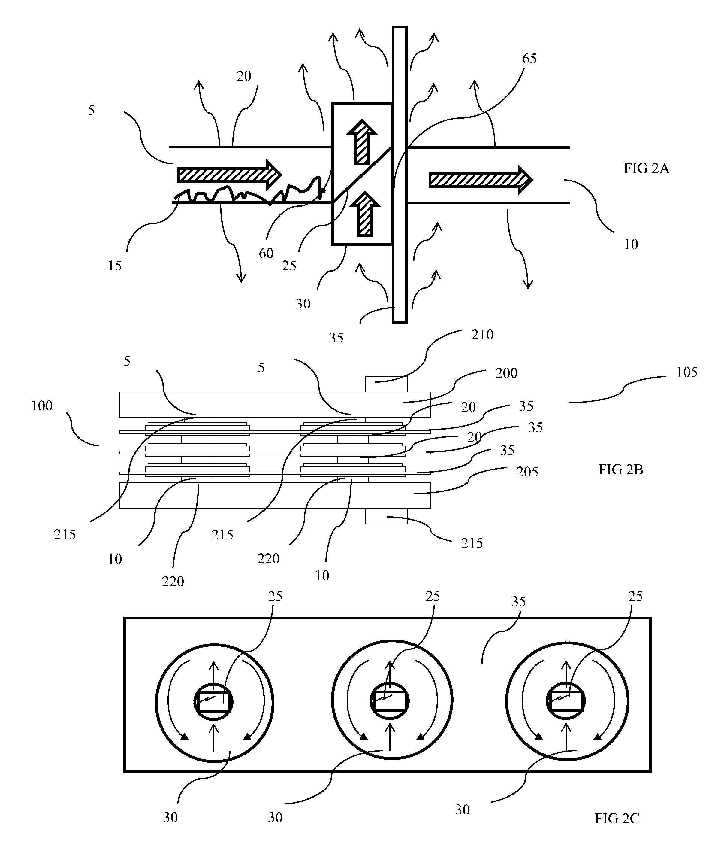 Heat Exchanger with heat exchange chambers and plate members utilizing respective medium directing members and method of making same