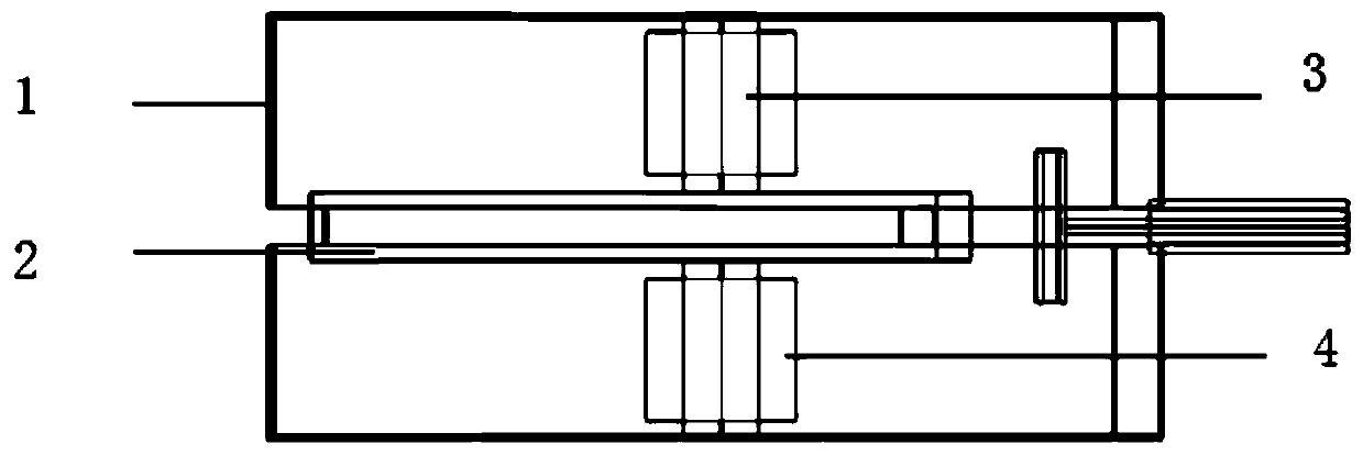 High-frequency cavity of current control ultra-wideband cyclotron