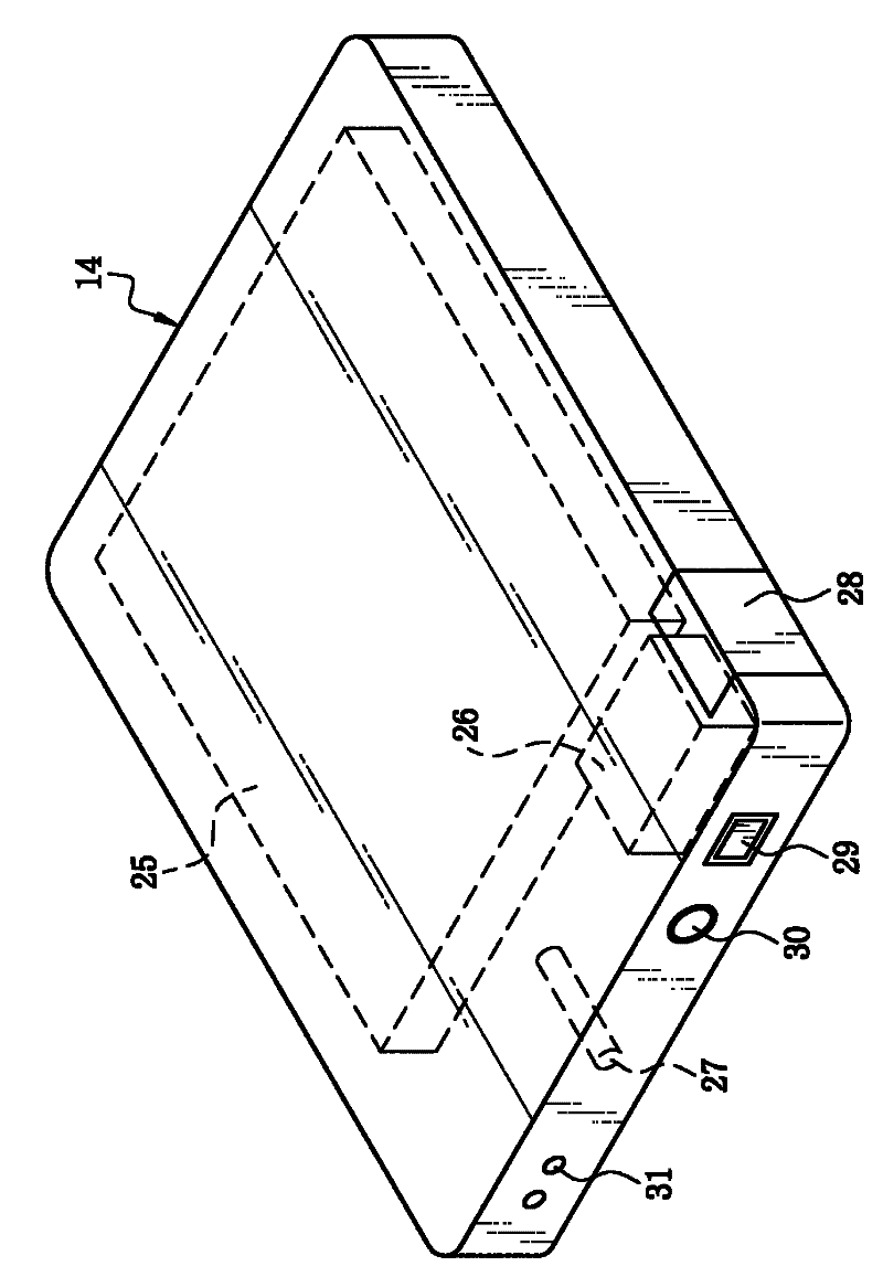 Apparatus, system and method of managing battery level of wirelessly communicable radiographic cassette