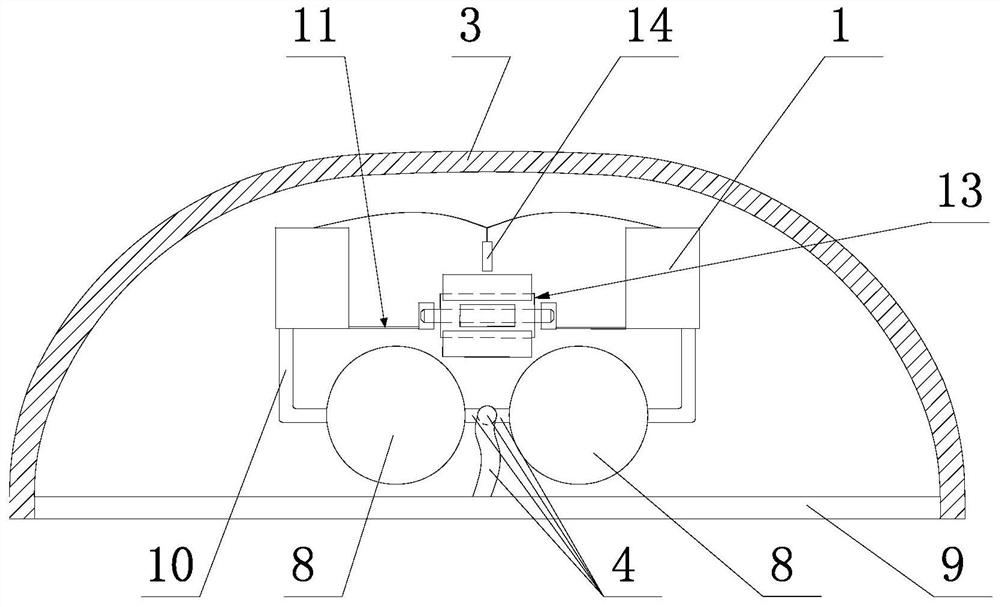 Automobile rearview mirror capable of automatically removing rain, fog and water