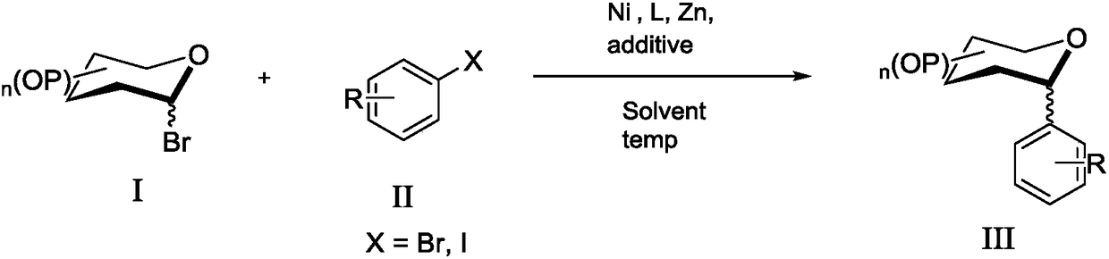 C- aryl glycoside compound and synthesis method thereof