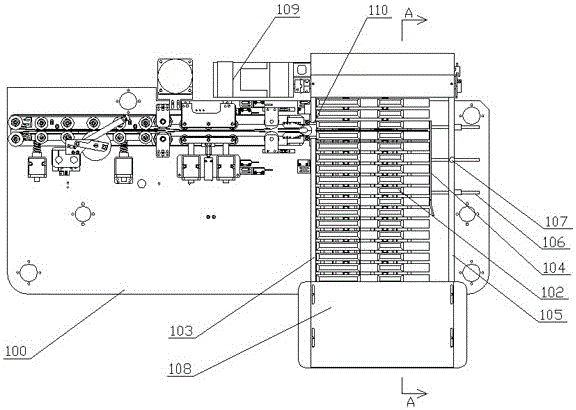 Lead frame feeding device