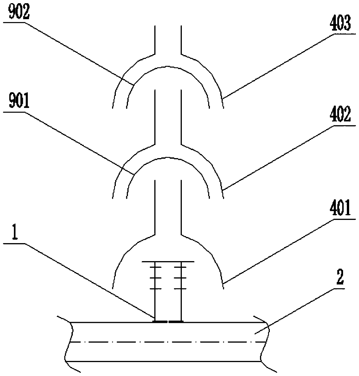 Efficient aerator based on shallow aeration principle