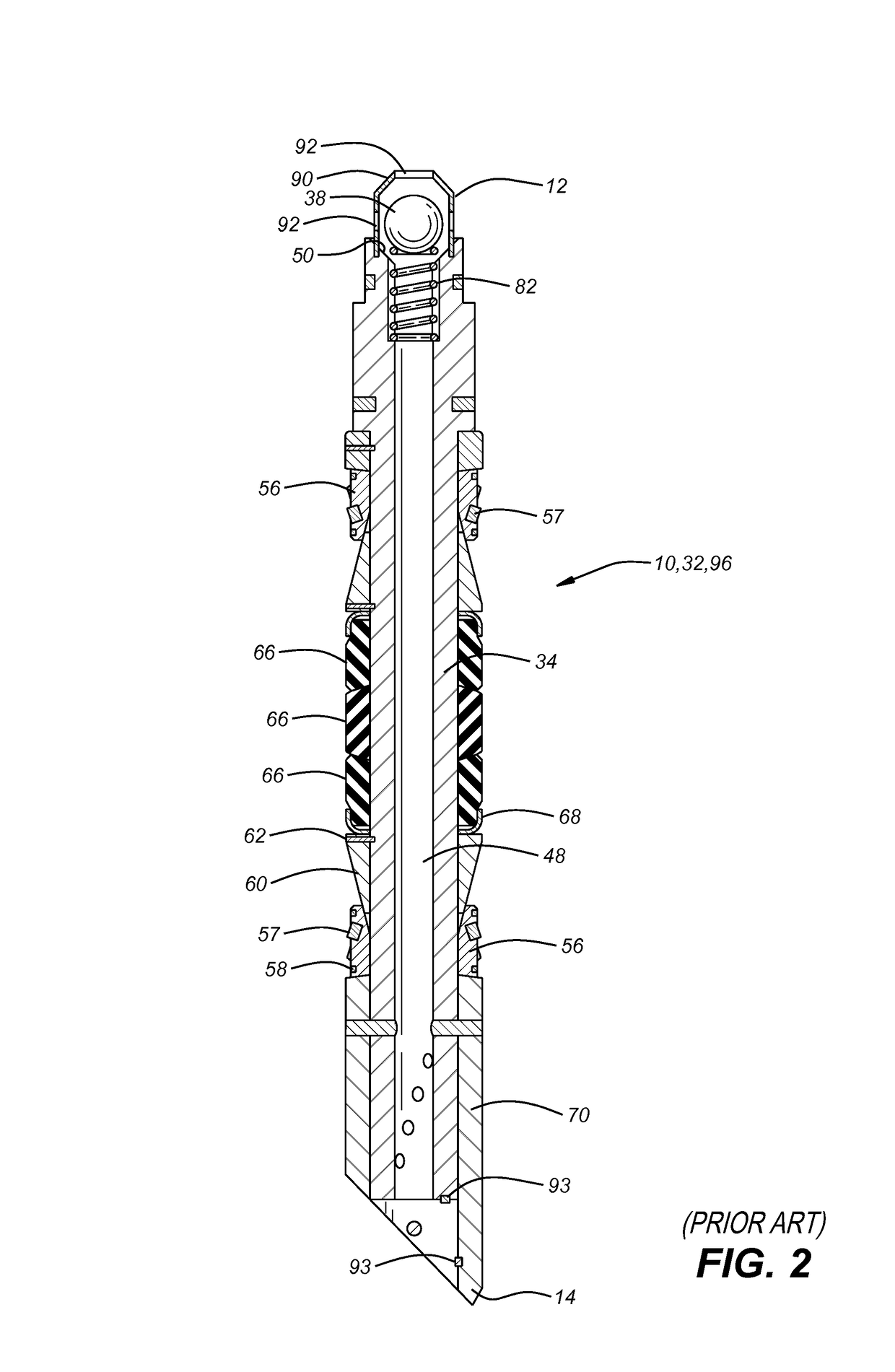 Frac plug body