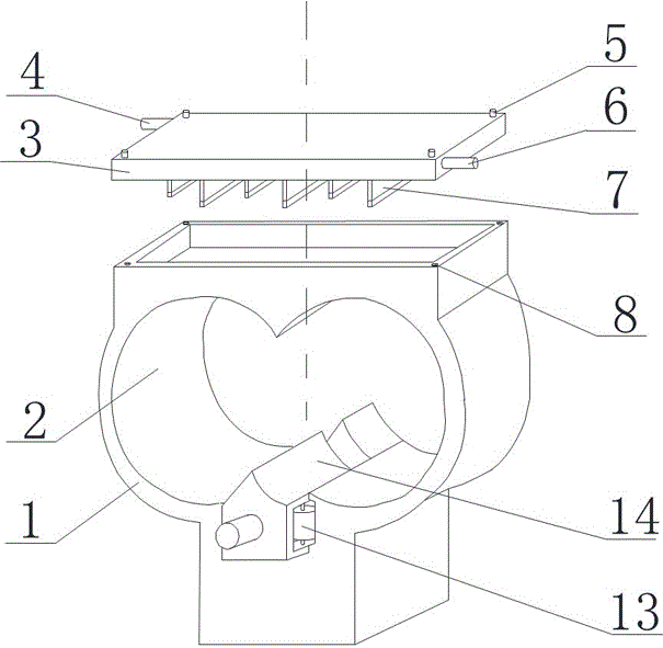 Device for detecting air tightness of dissipative muffler