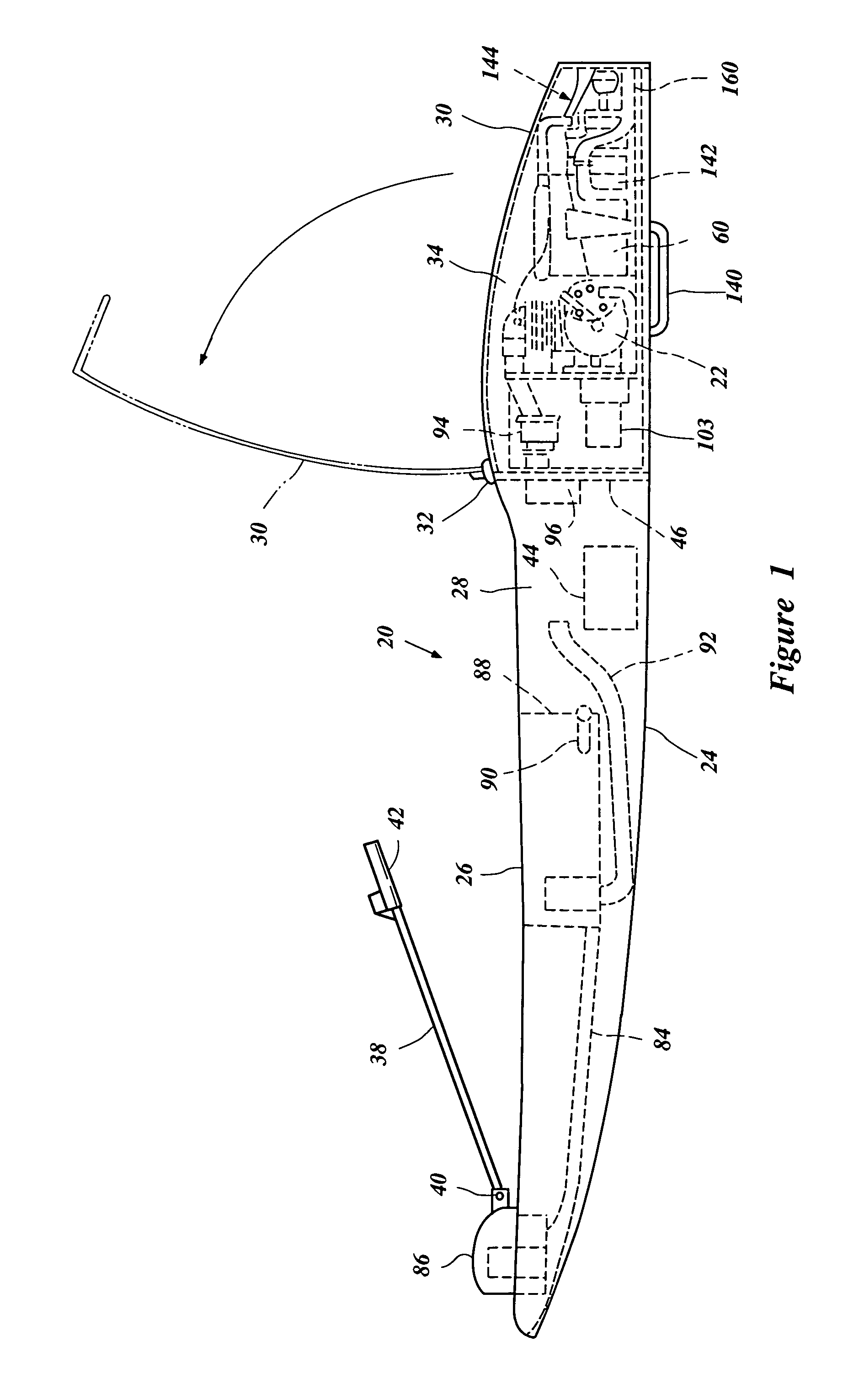 Water preclusion device for marine engine