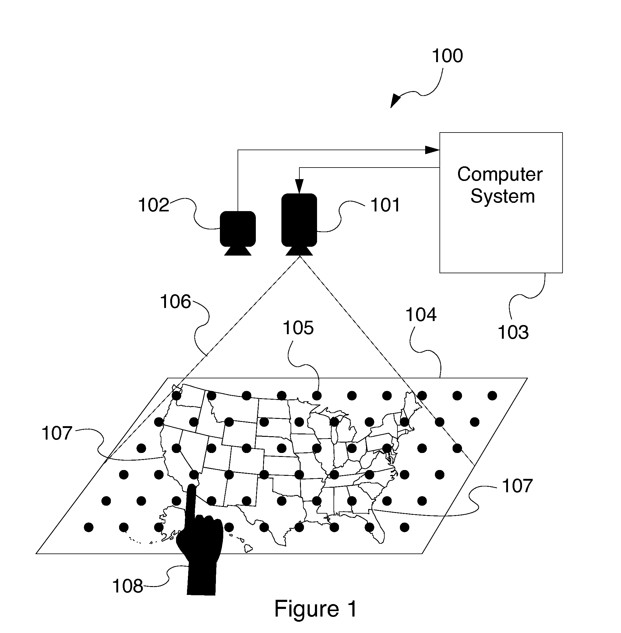 Systems and methods for enabling gesture control based on detection of occlusion patterns