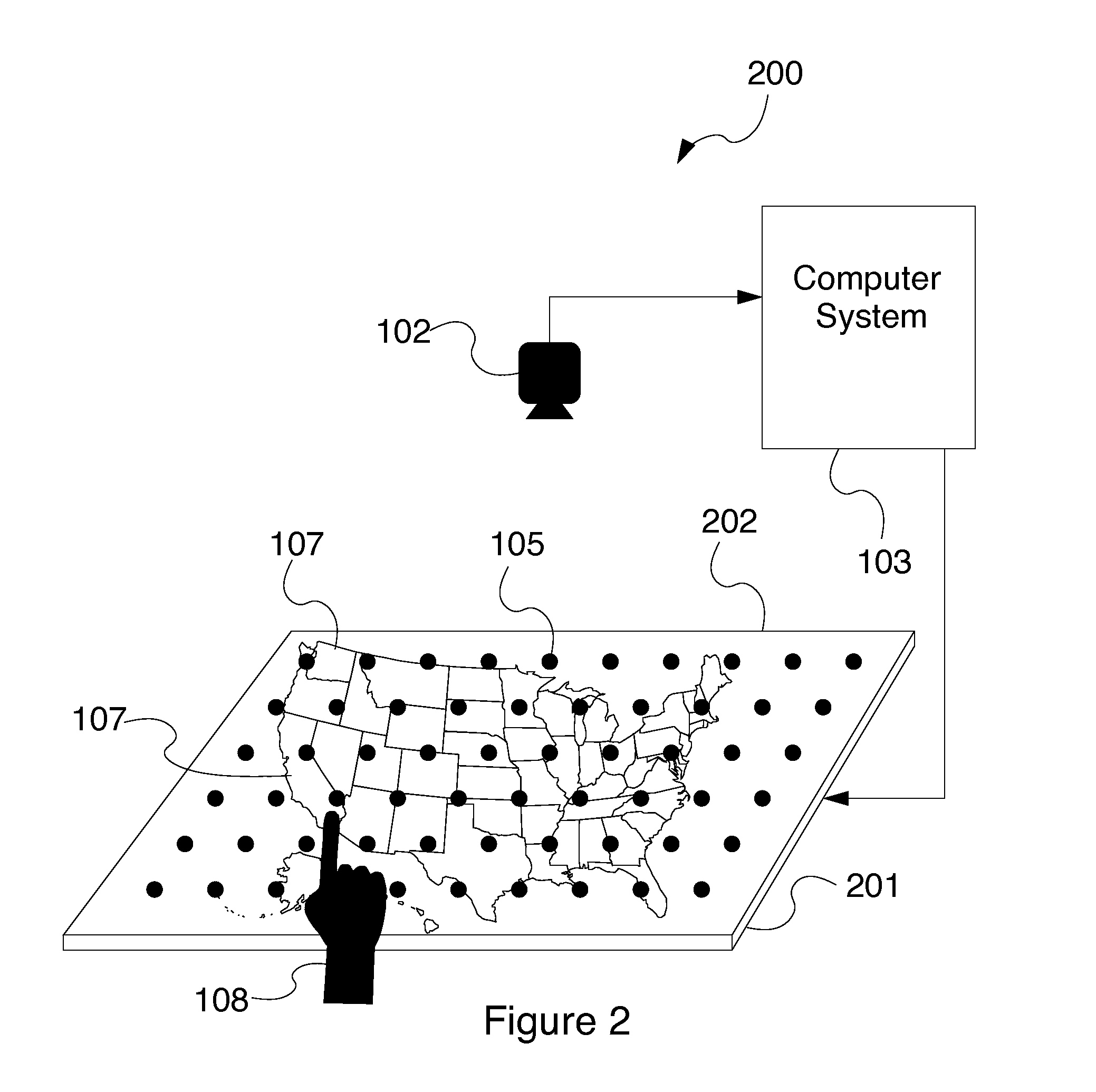 Systems and methods for enabling gesture control based on detection of occlusion patterns