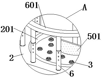 Water surface tamping device for civil construction foundation pile