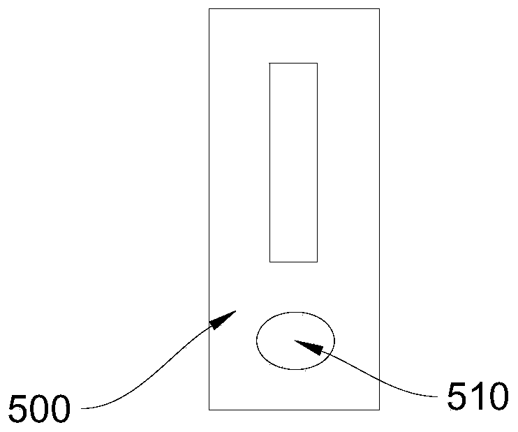 Test strip for detecting human ABO blood types, preparation method, detection method and application