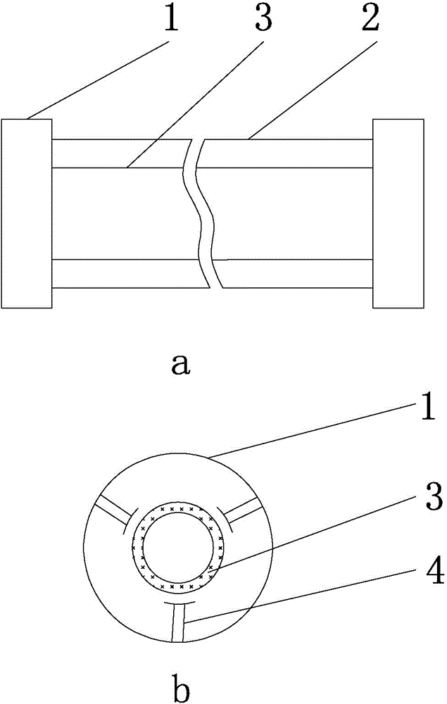 A kind of elastomer composite mud discharging rubber hose and its production process