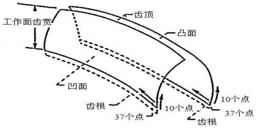 Profile shaping method for machining cutter tooth main cutting edge according to cycloid bevel gear