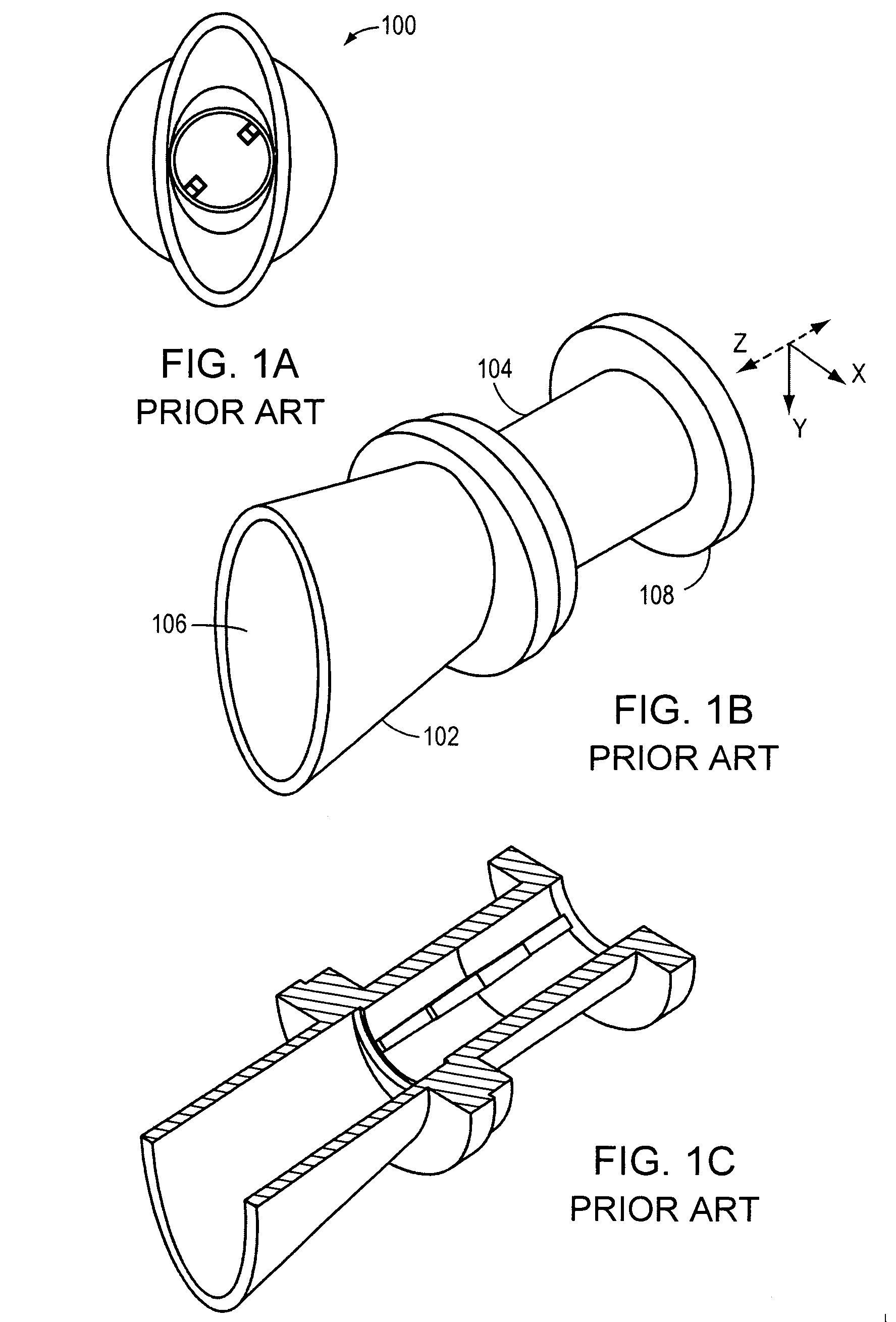 Circular polarity elliptical horn antenna