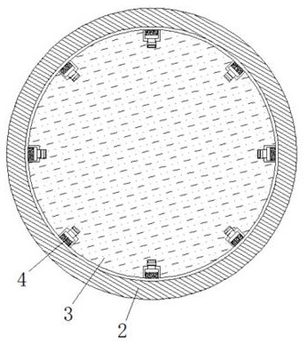 Correcting device for automatically adjusting plane runout of flywheel