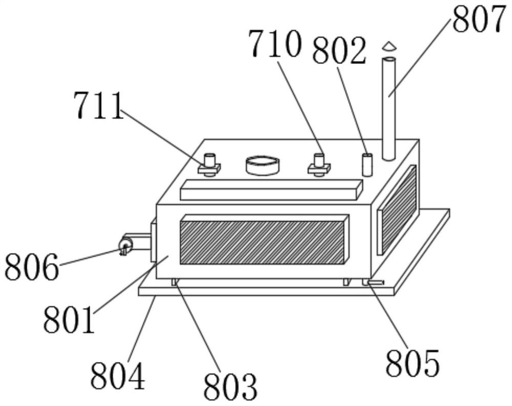 Vertical oil-fired hot water boiler with high utilization rate and use method of vertical oil-fired hot water boiler