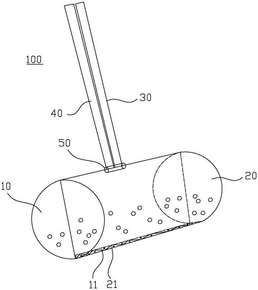 Waterweed collection device and waterweed collection method used for shallow water