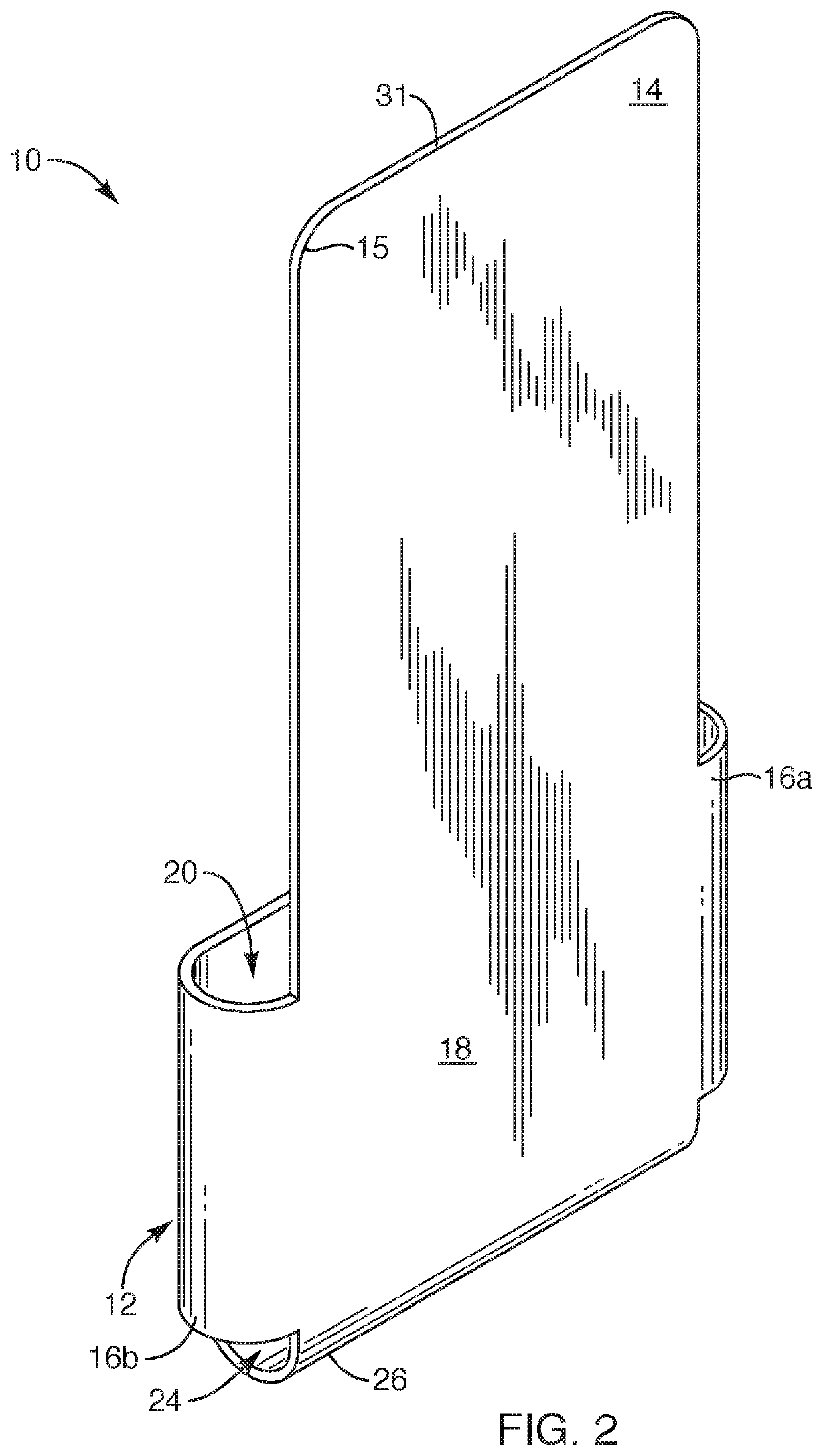 Minimalist wallet apparatus and method