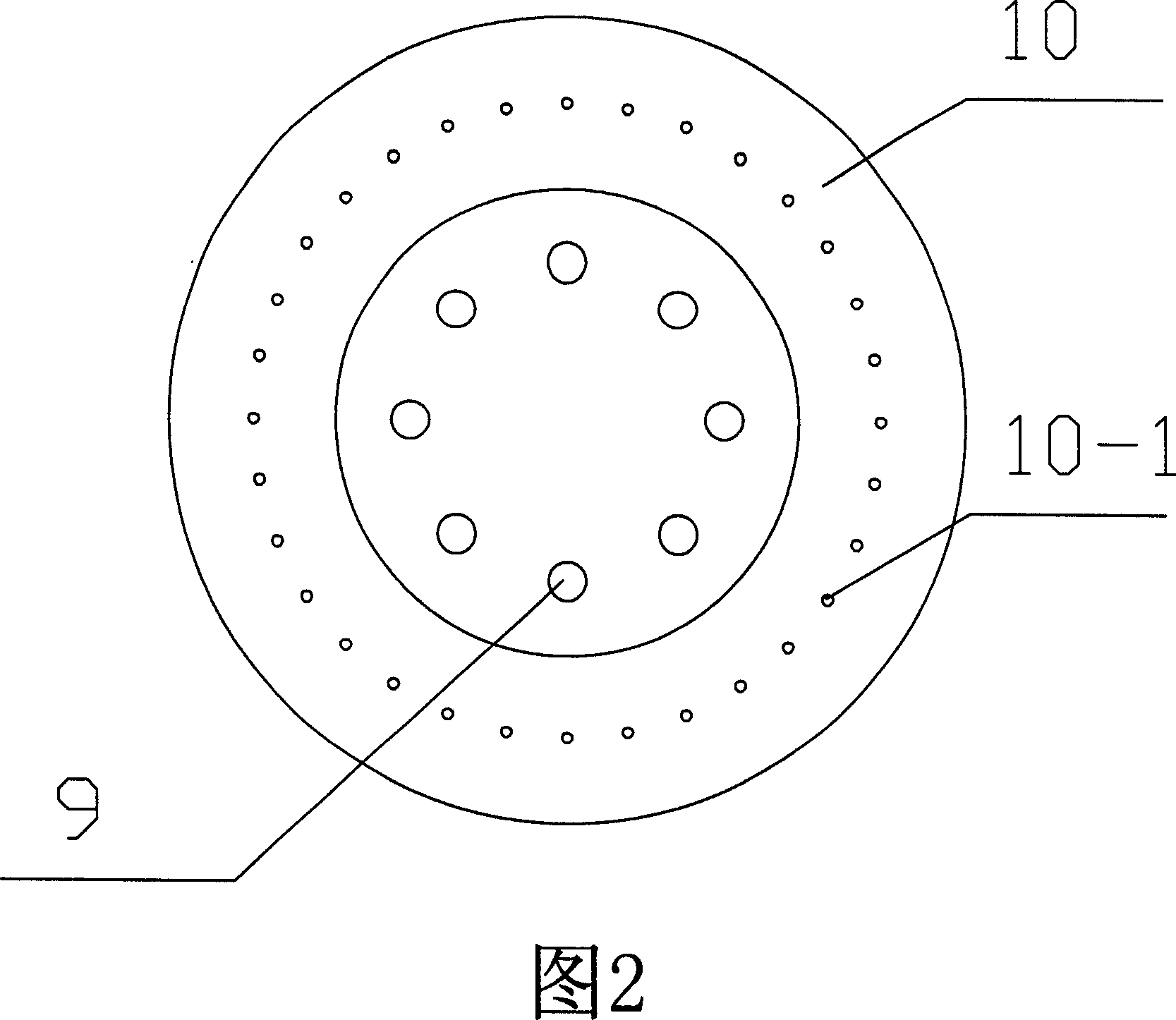 Nozzle for water flow electricity generation to drive LED